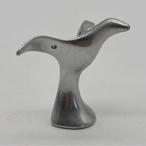 John Hoselton Signed Canadian Modernist Aluminium Hummingbird Sculpture #1615